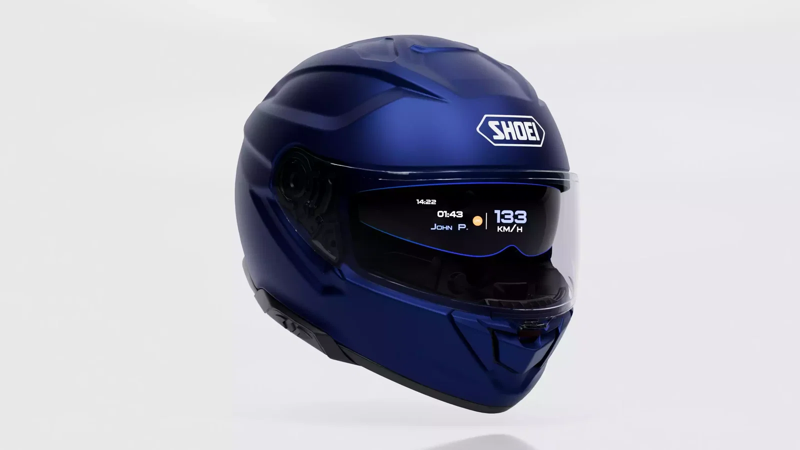 Shoei shows off augmented reality helmet | Visordown