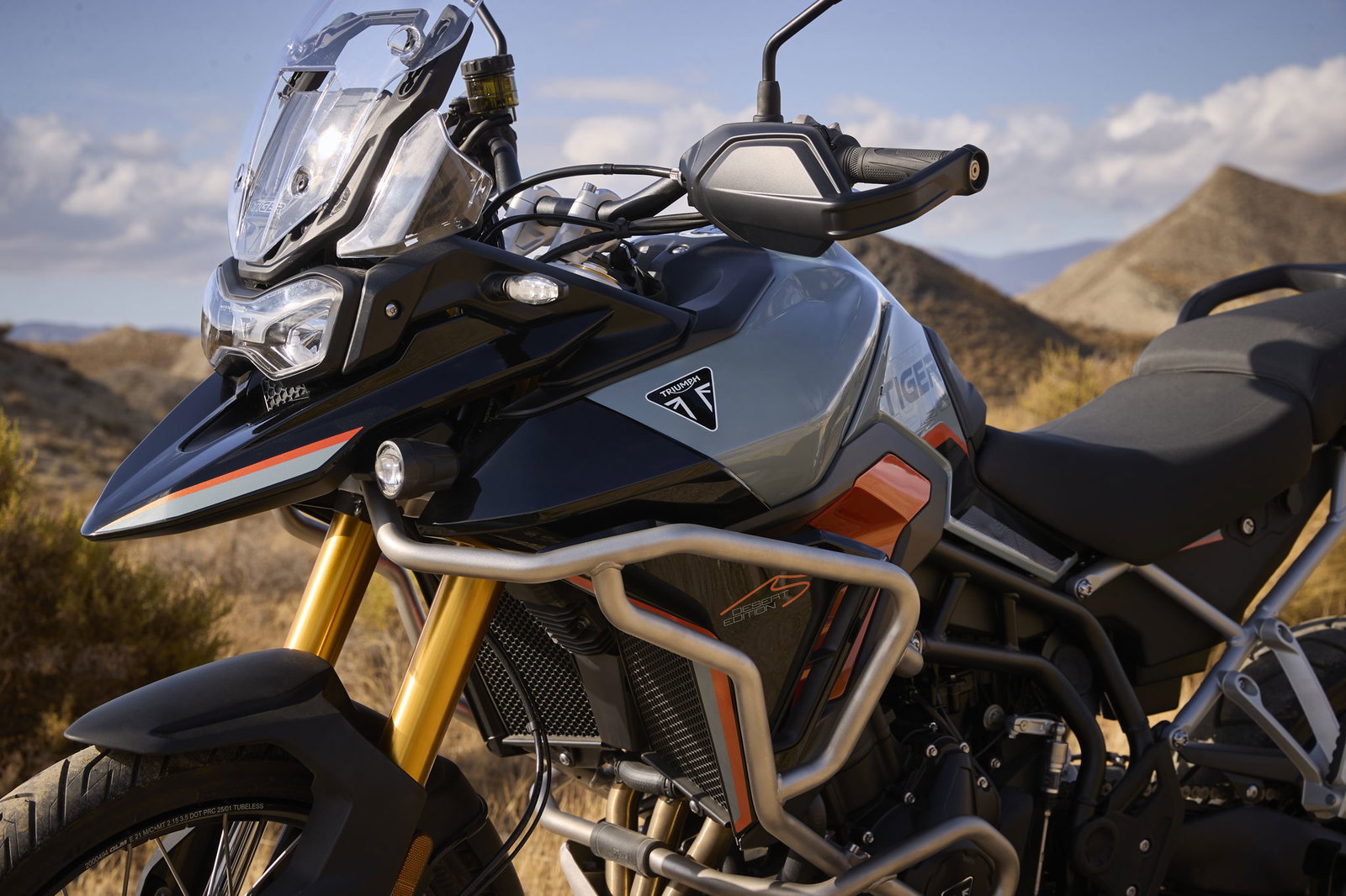 Crash bars come as standard