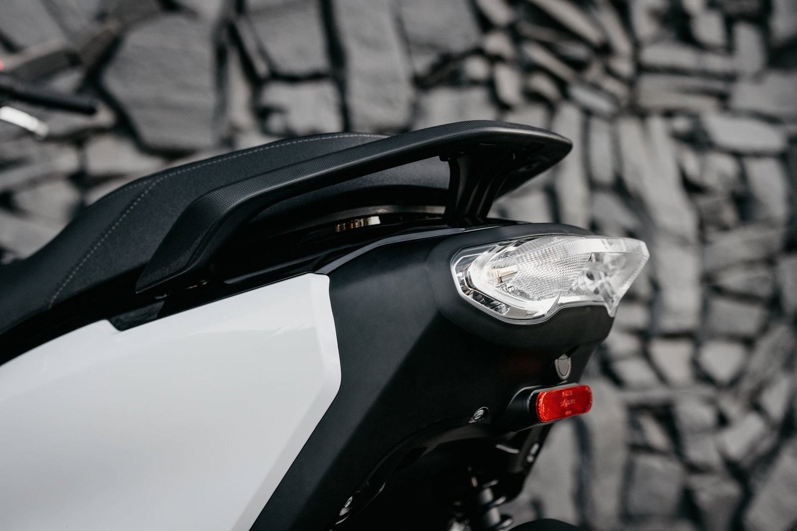 Rear section of Zero LS1 scooter