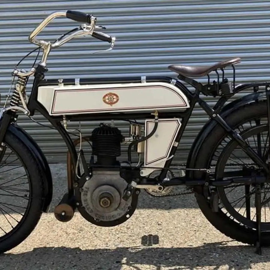 1904 Riley motorcycle. Photo credit - Robert Fellowes