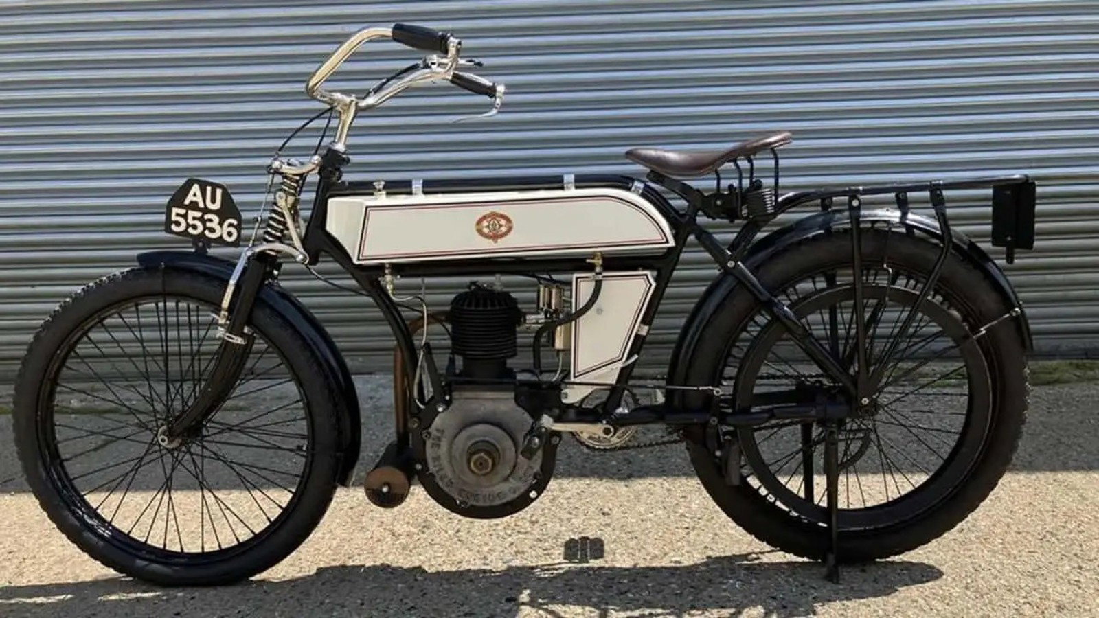 1904 Riley motorcycle. Photo credit - Robert Fellowes