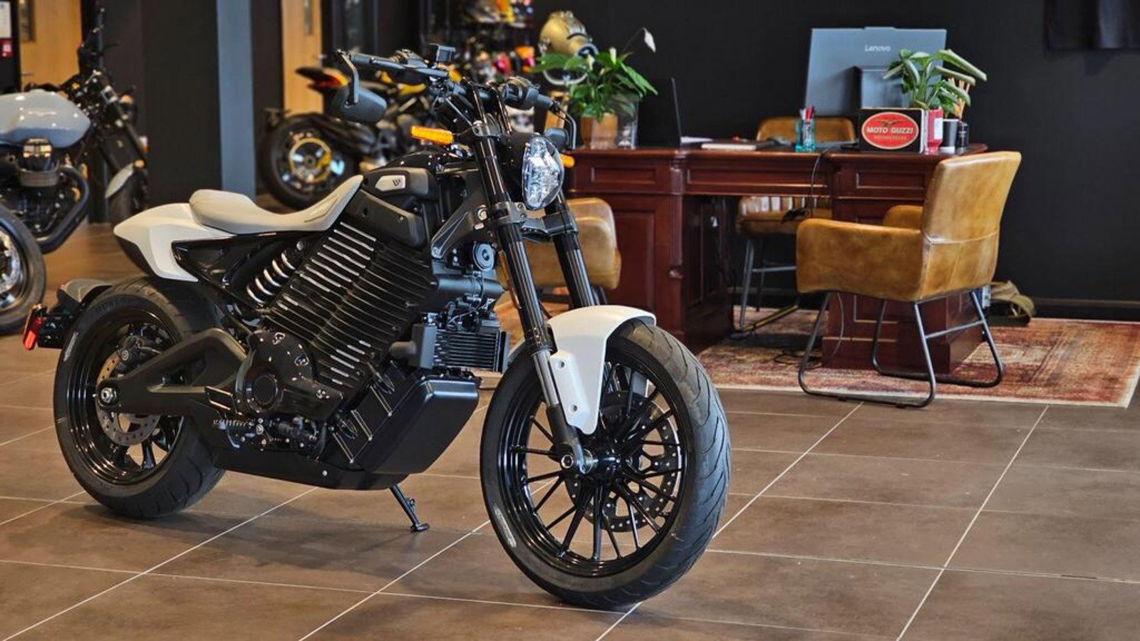 LiveWire Mulholland in store. Photo credit - Macpherson Motorcycles
