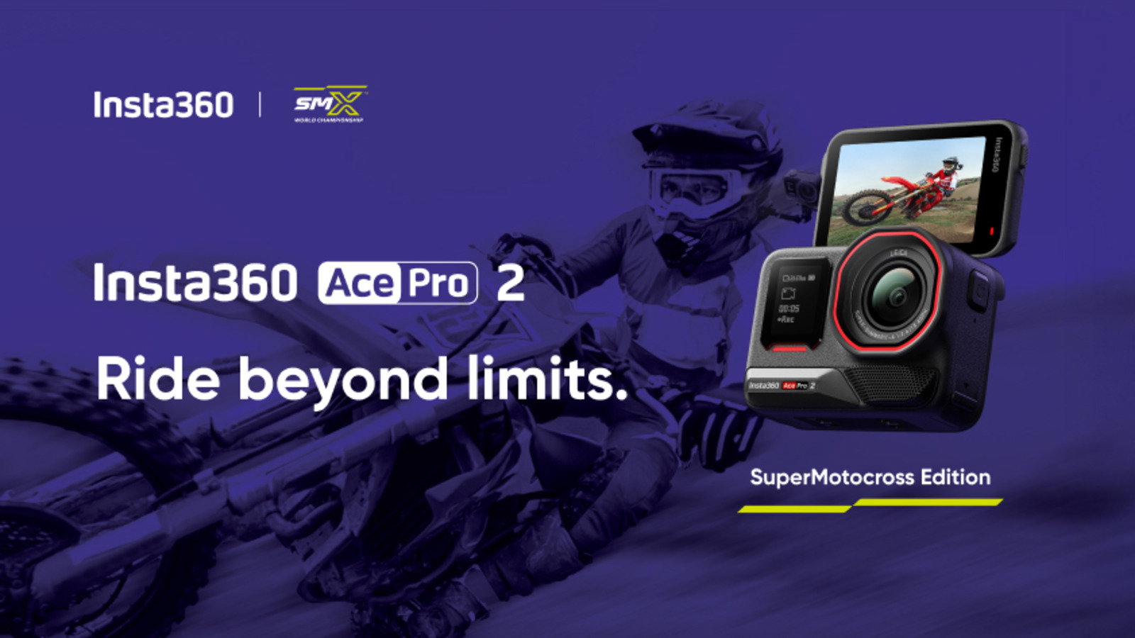 Insta360 Ace Pro2 SuperMotocross Edition camera