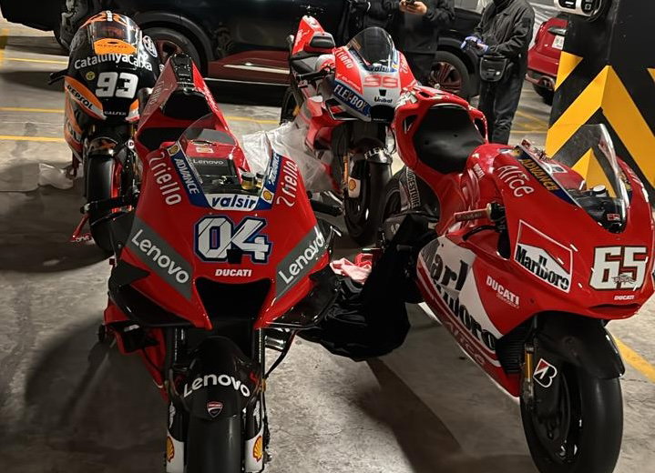 Ryan Wedding MotoGP bike collection