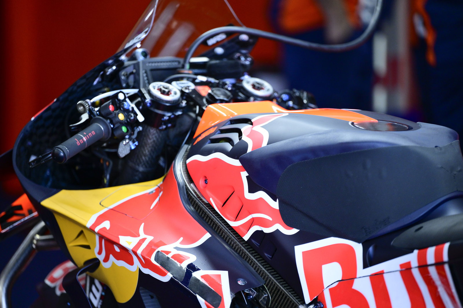 KTM MotoGP bike at Valencia