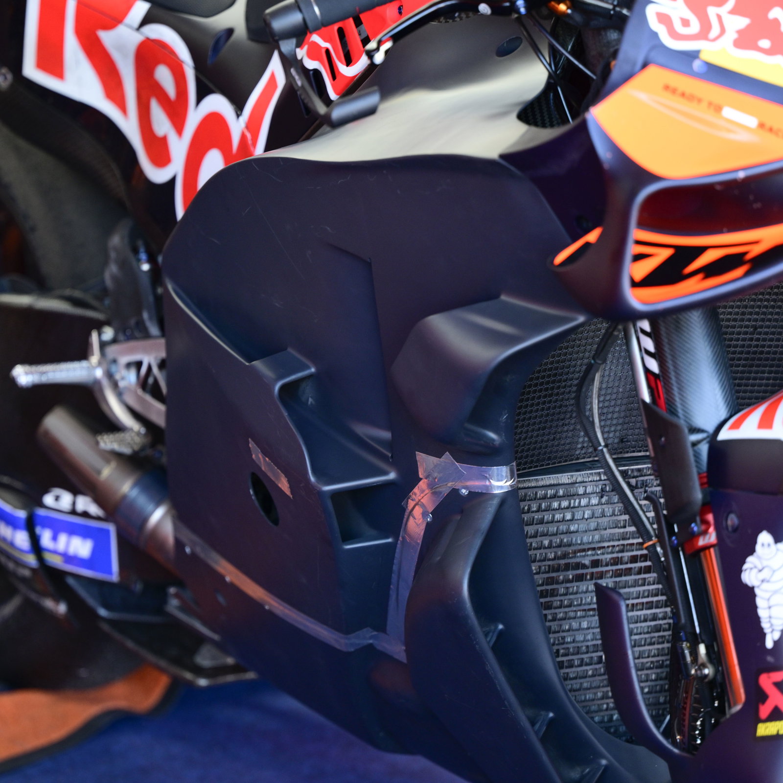 KTM MotoGP bike. Photo credit - Gold and Goose
