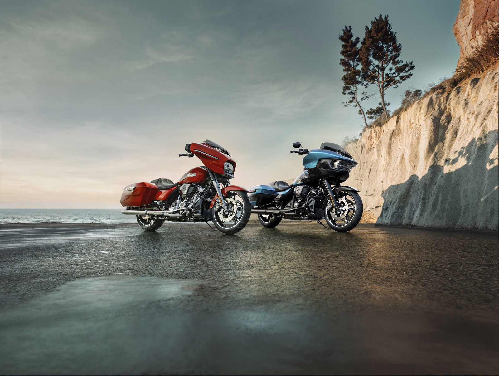 Harley-Davidson grand touring models