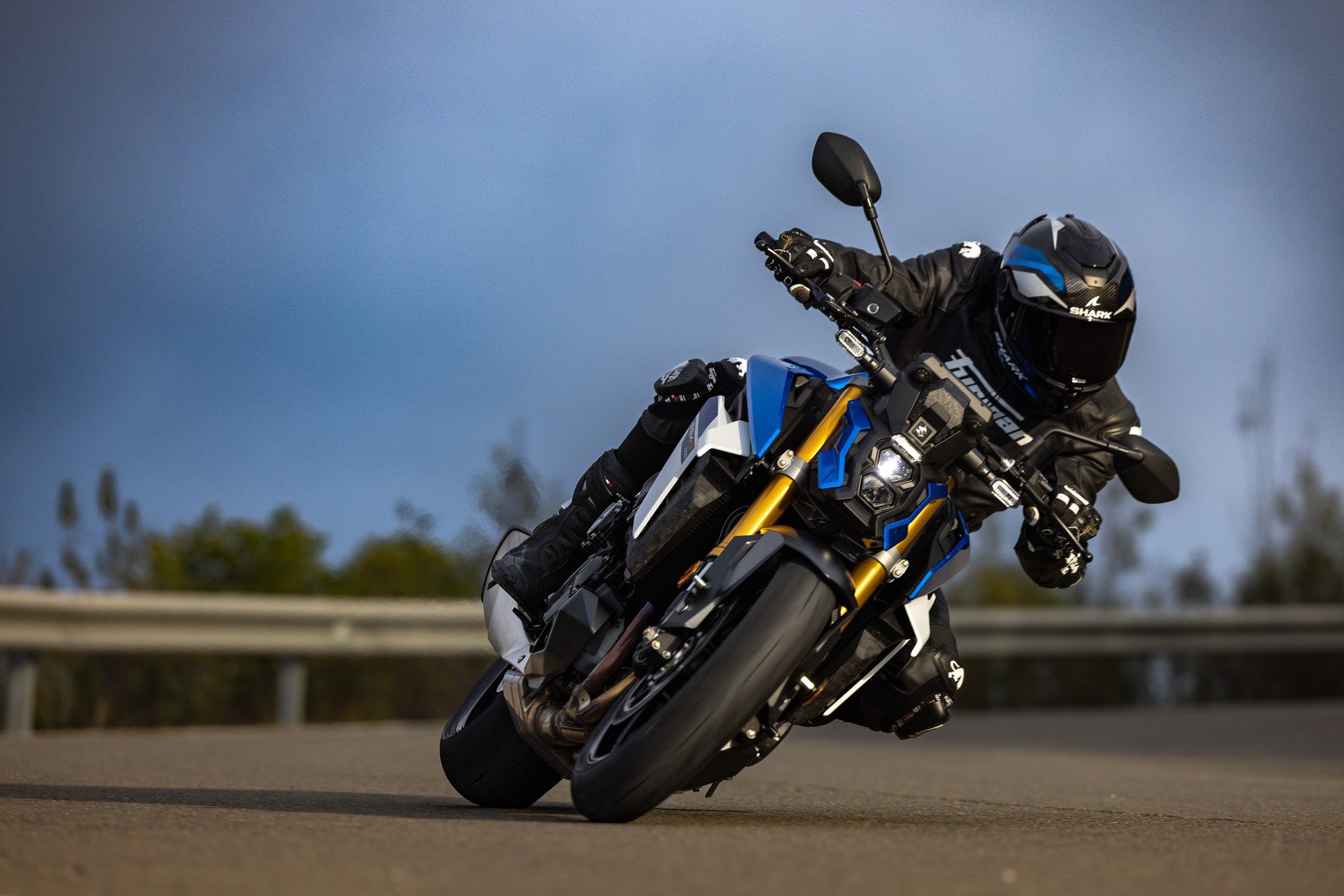 Suzuki GSX-S1000 on the road