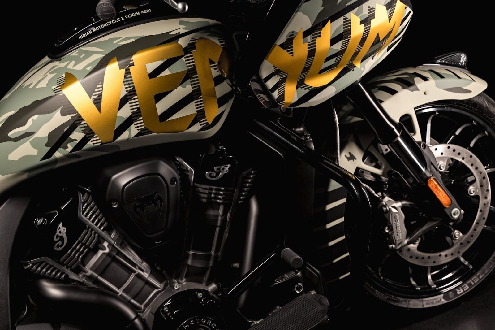 The Indian Motorcycle Challenger Venum