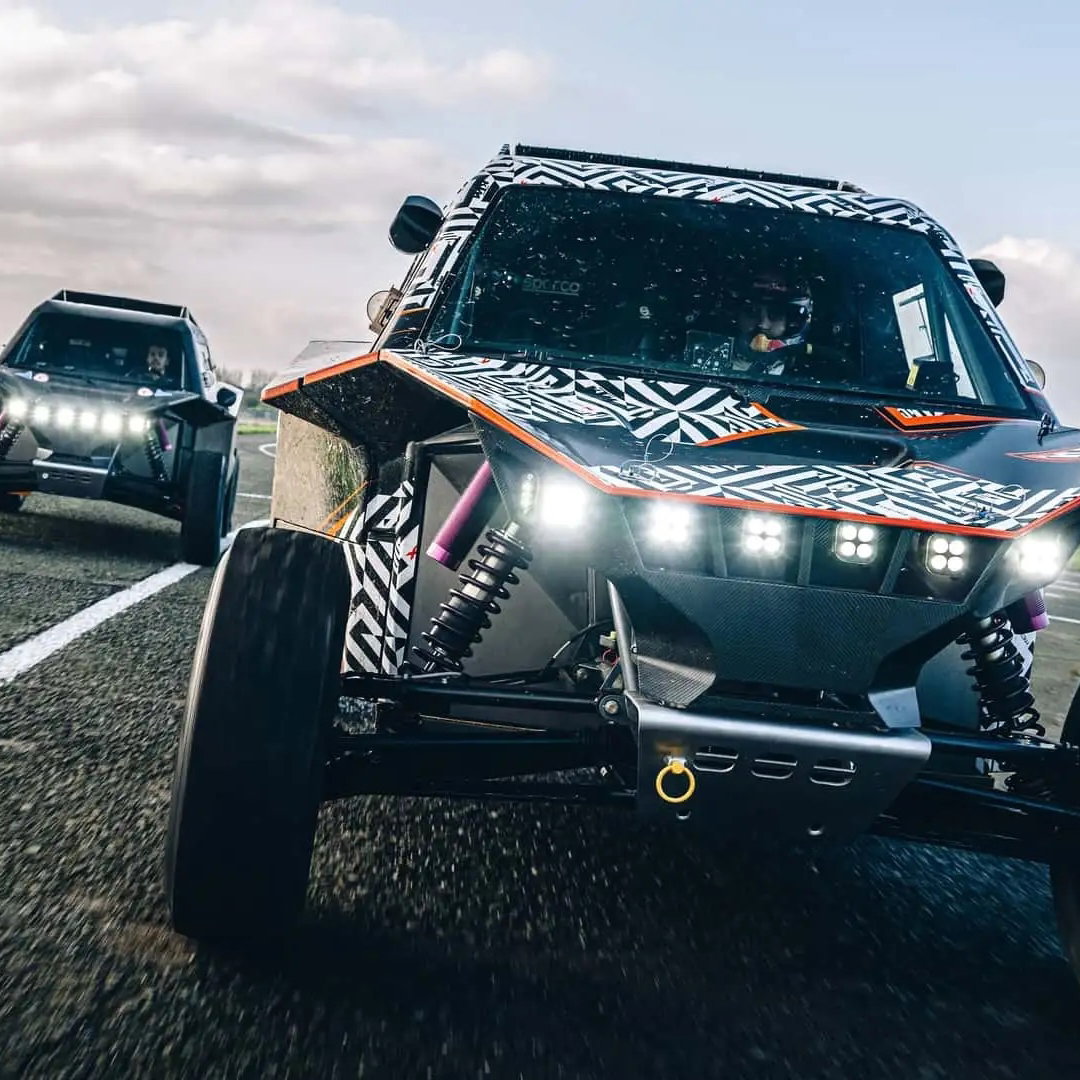 The KTM X-Bow powered by G Rally Team