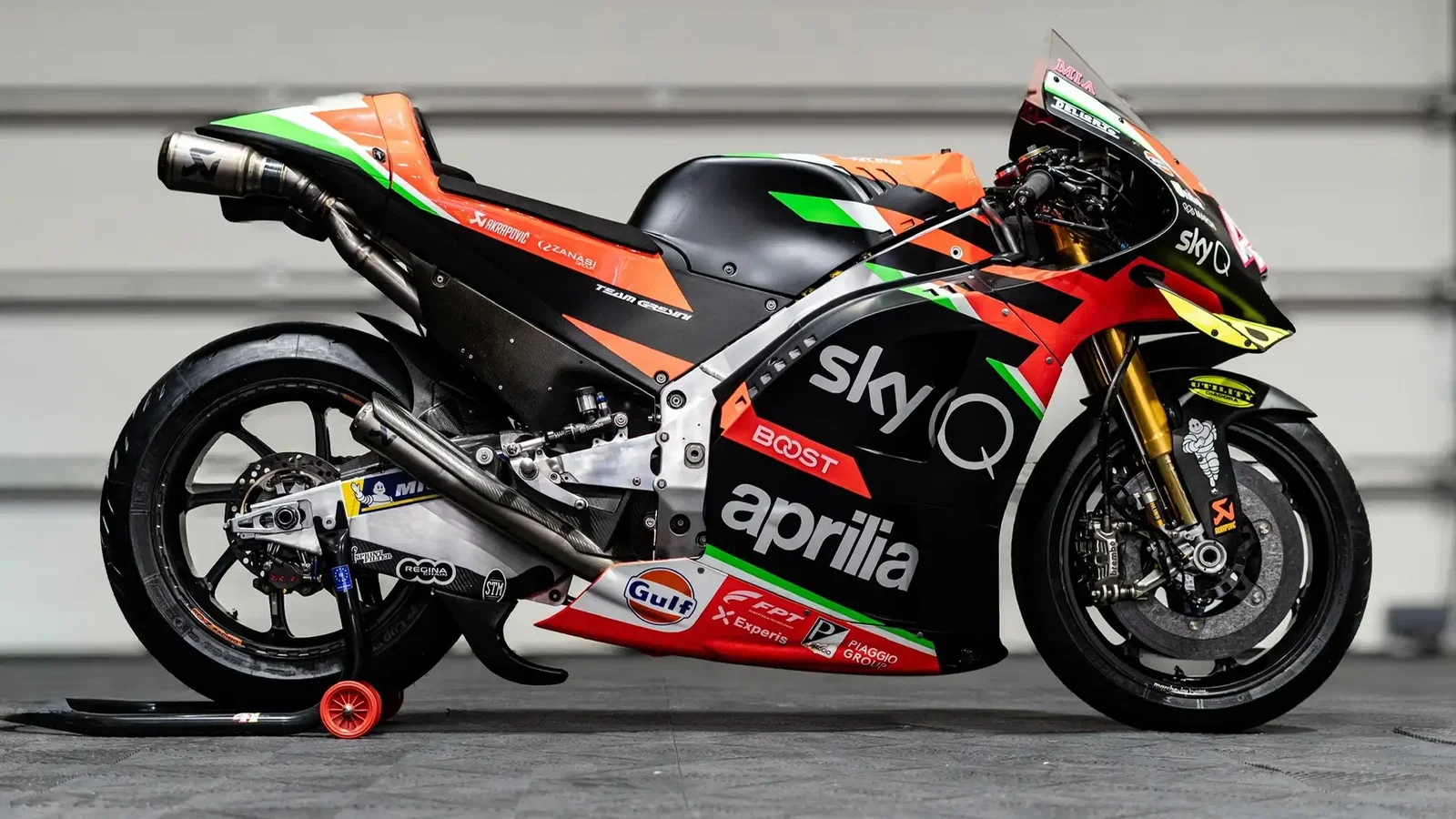 Aleix Espargaro's Aprilia RS-GP20 MotoGP bike