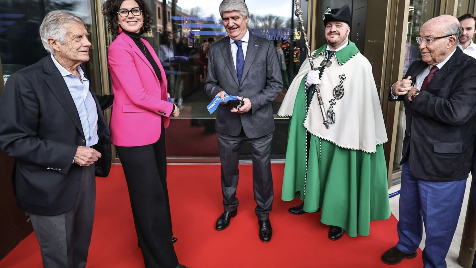 Giacomo Agostini helps to open the new FIM Racing Motorcycle Museum 
