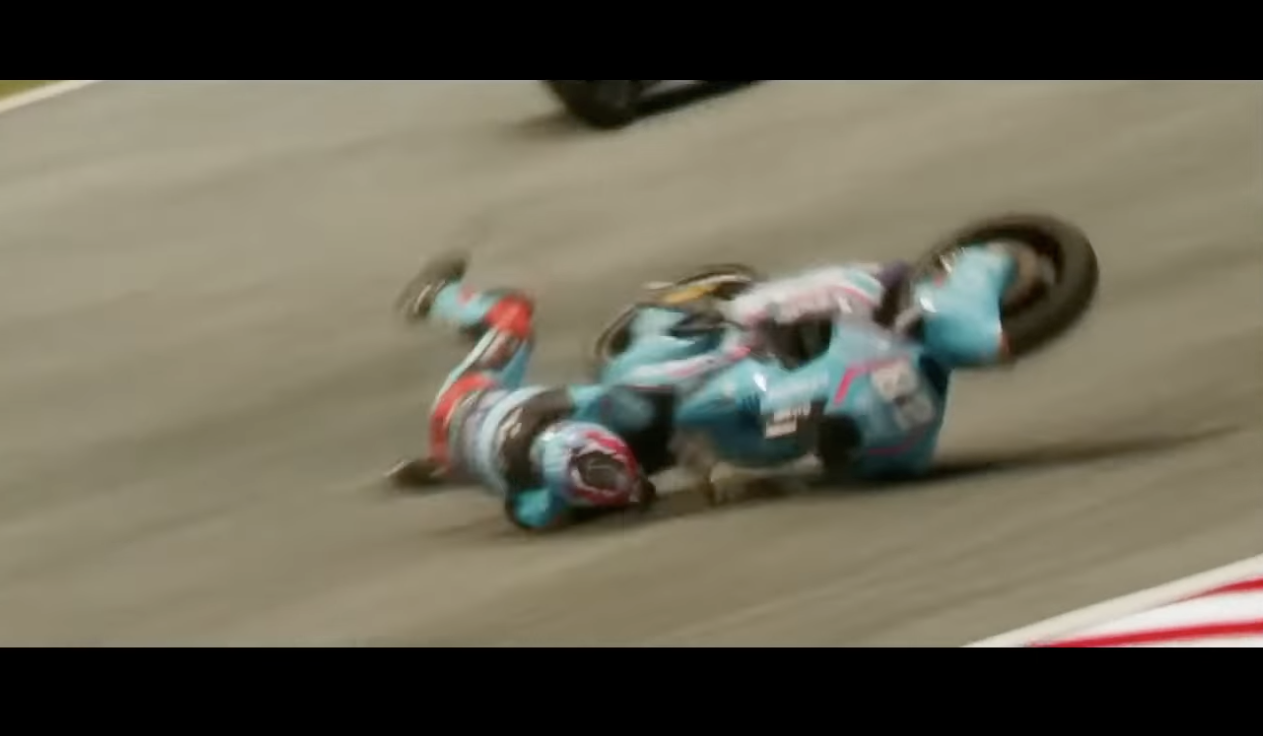 Crash footage from Idols: The Last Lap