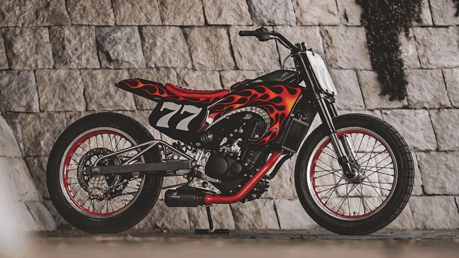 Carolina Reaper Royal Enfield Guerrilla 450