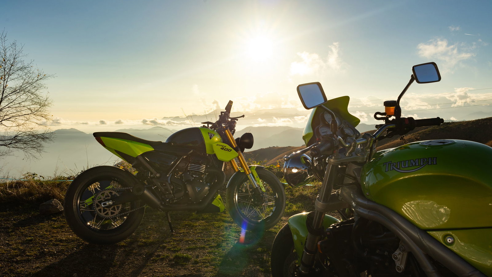 Triumph Viper 400 motorcycle