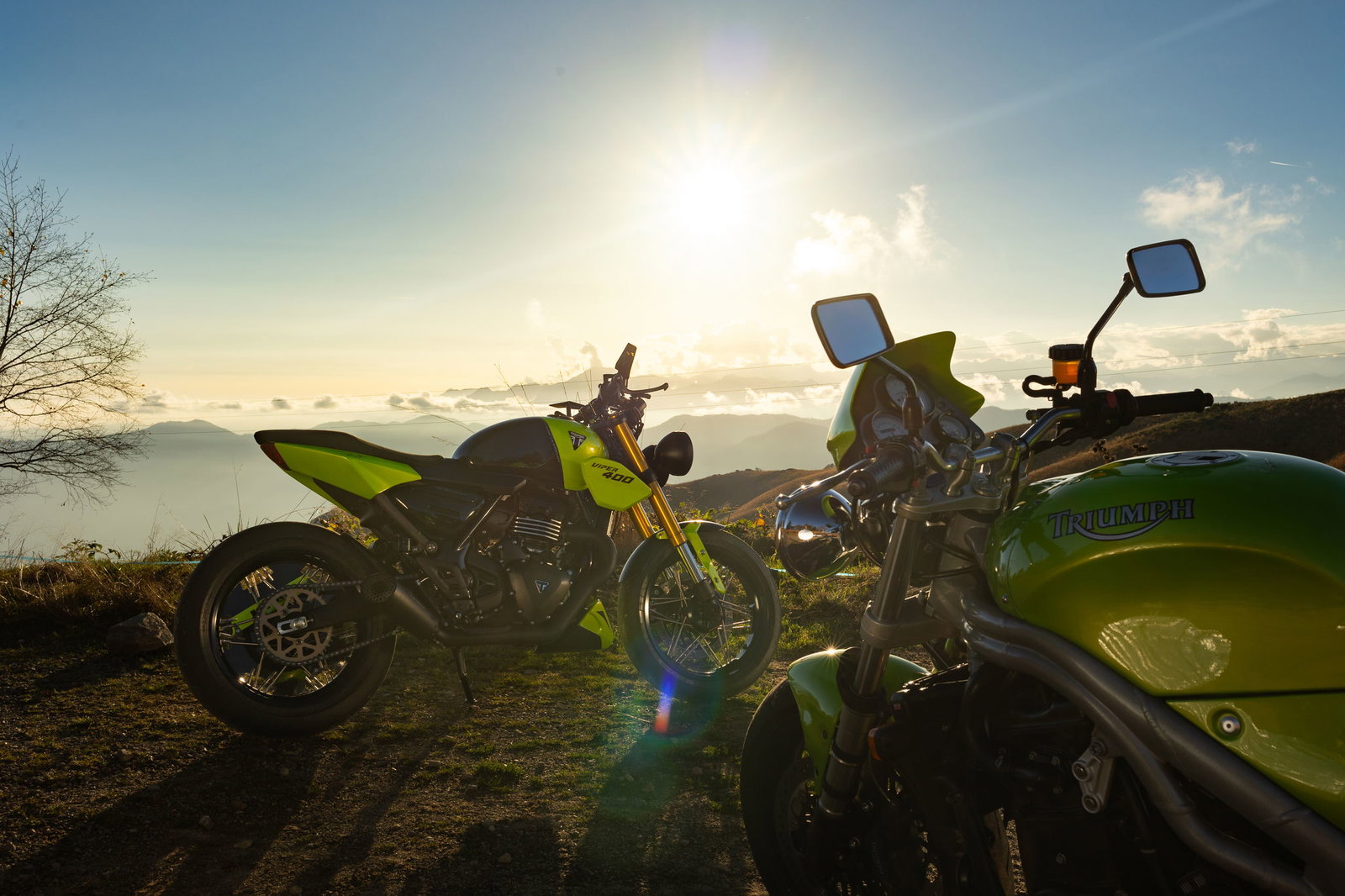 Triumph Viper 400 motorcycle