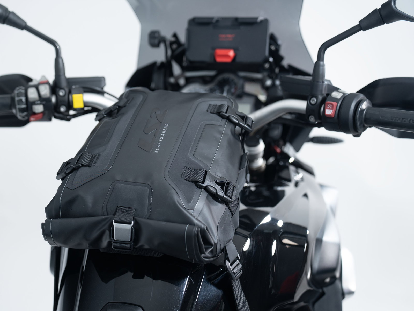 Move Ahead Tail Bag converted into a Tank Bag