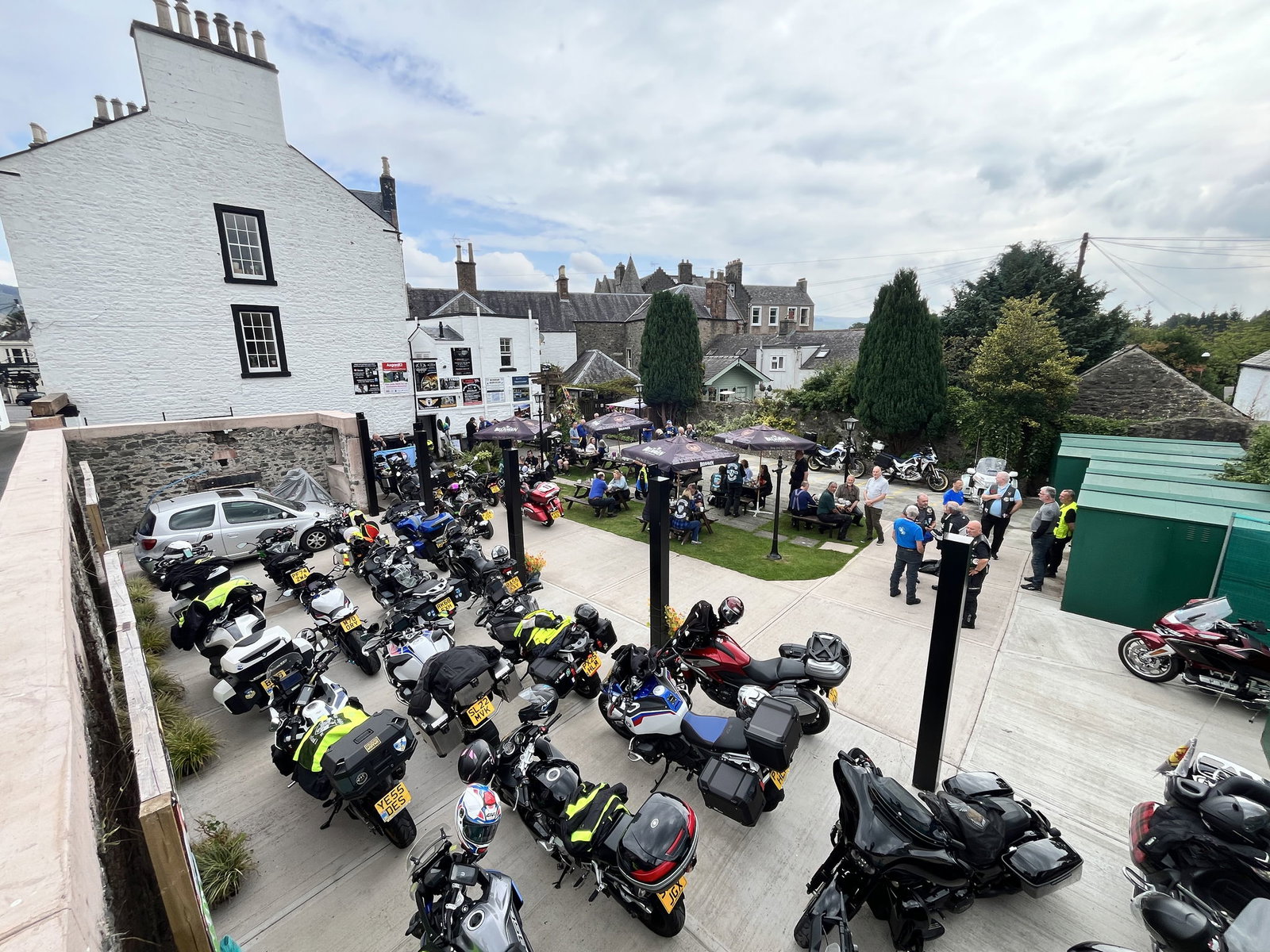 The Buccleuch Arms biker hotel in Moffat is up for sale