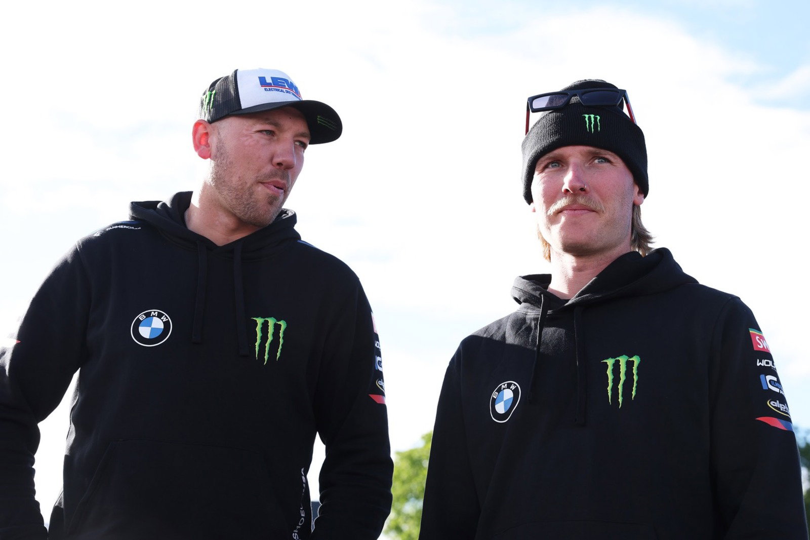 Peter Hickman and Davey Todd. Photo credit - 8Ten Racing/Facebook