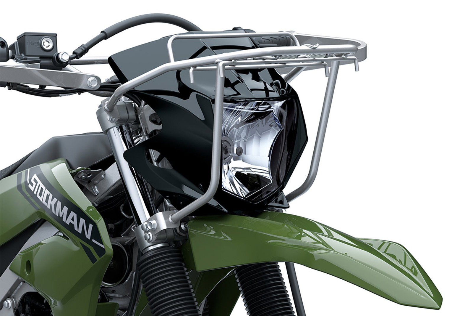 Front of the new Kawasaki Stockman