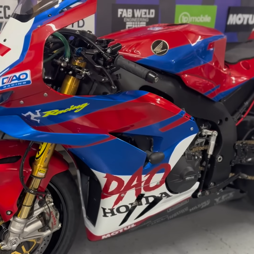 Josh Brookes' Honda CBR1000RR-R Fireblade SP for 2025-26 Summer Night Series. Credit: YouTube/Josh Brookes.
