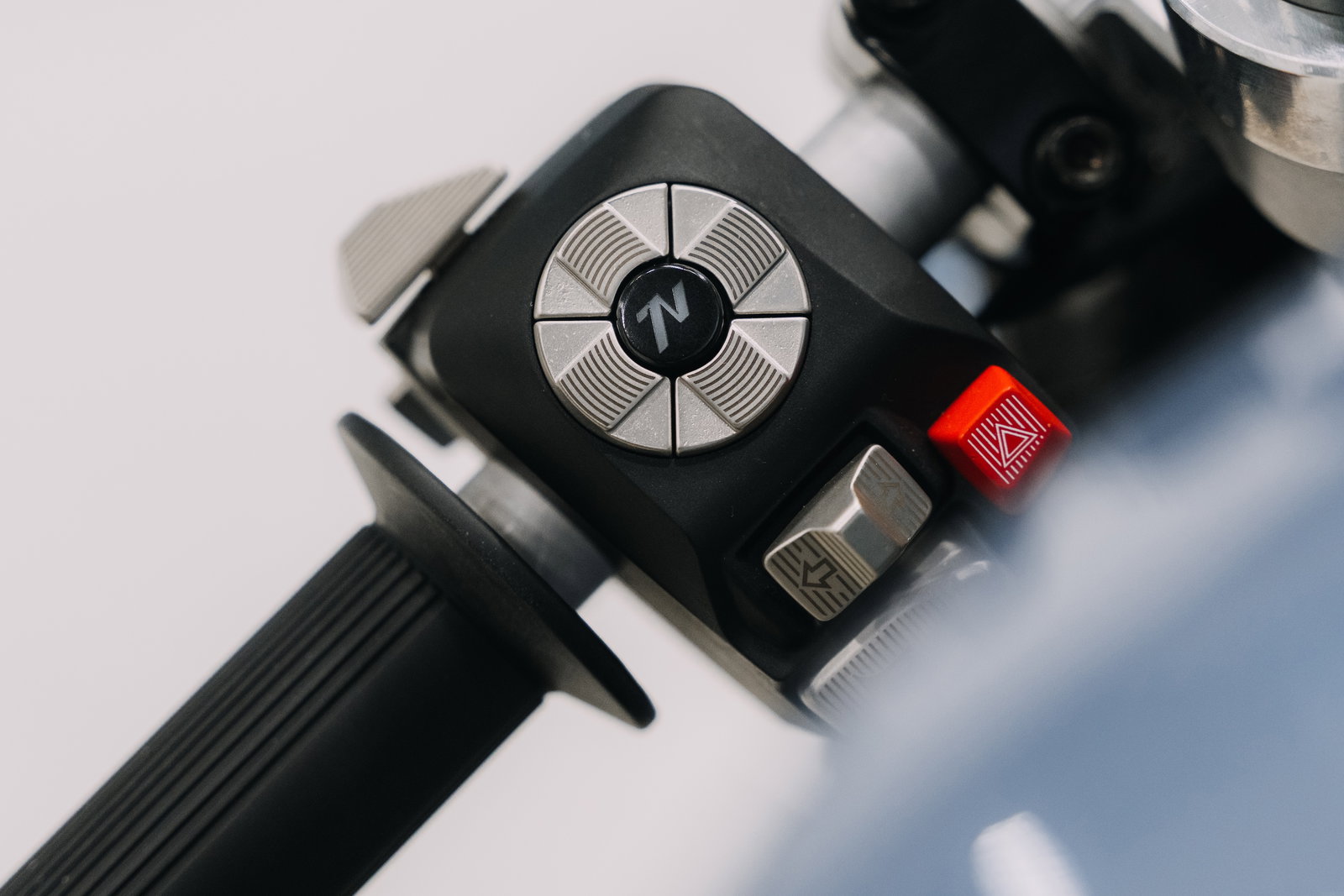 All the switchgear or solid, machined from metal and extremely tactile