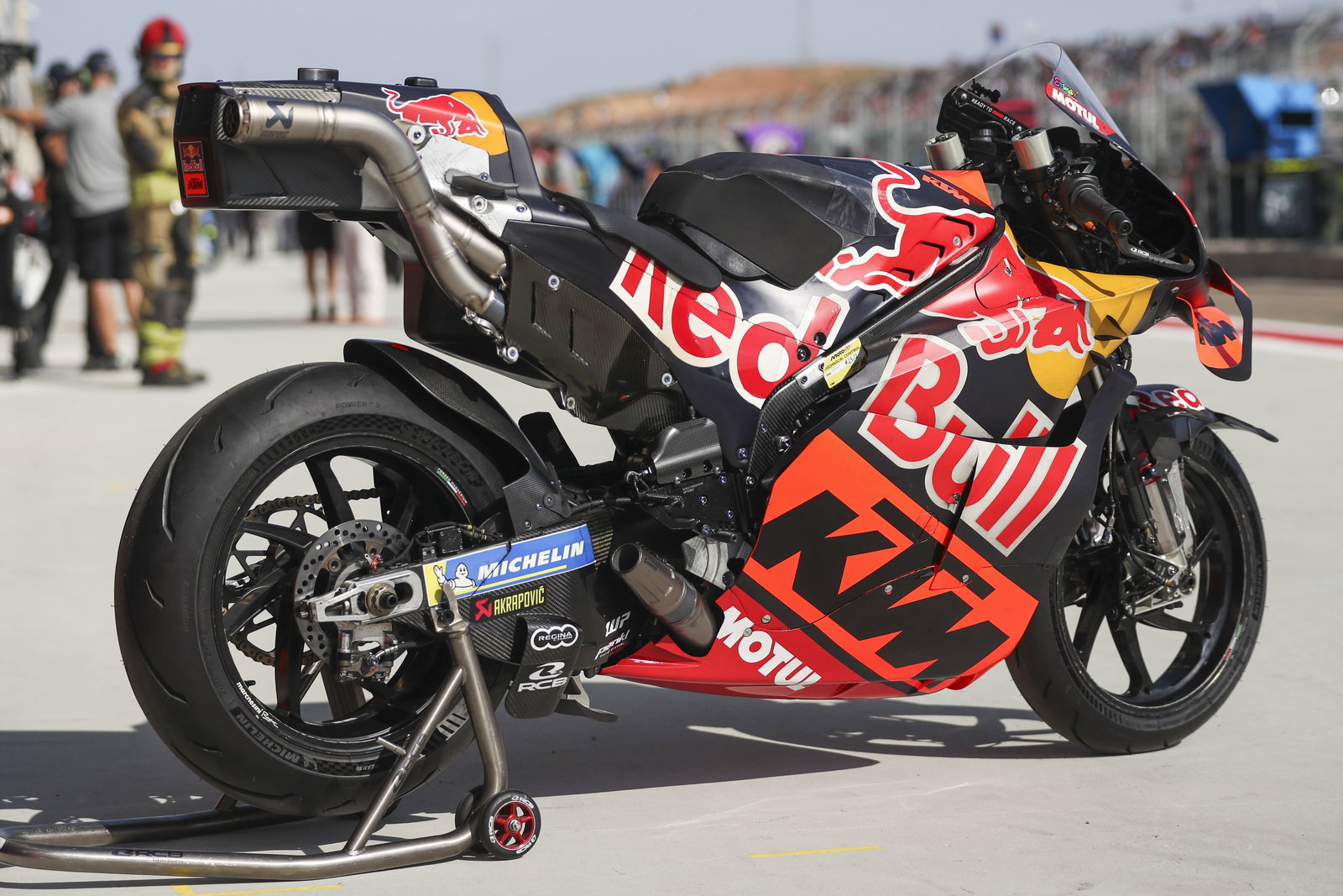 KTM Red Bull MotoGP bike
