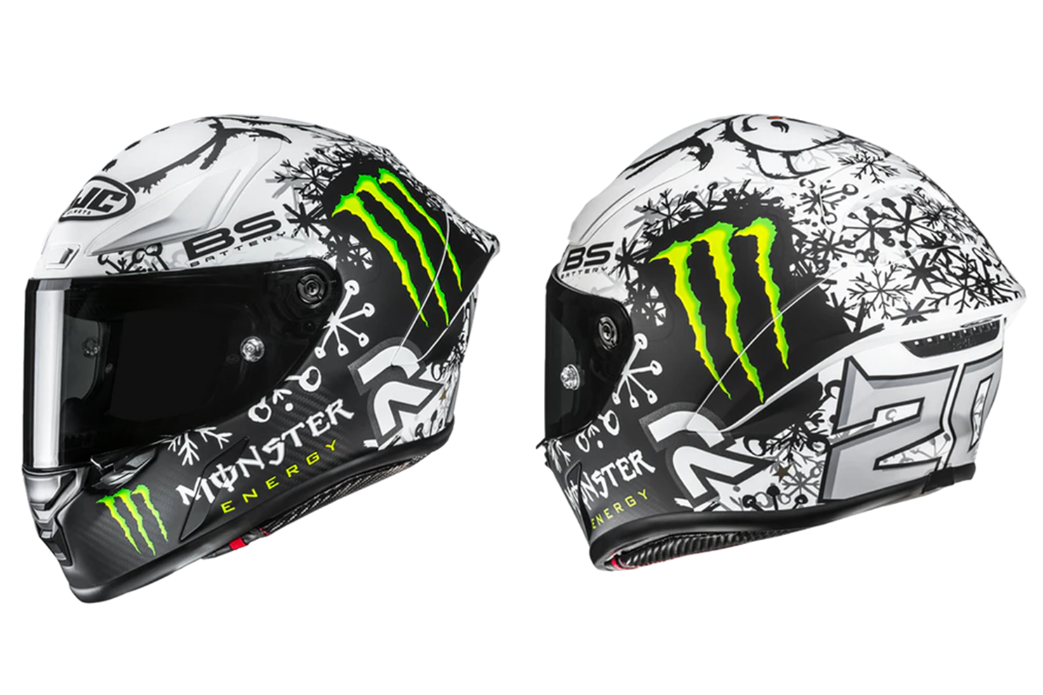 fabio quartararo hjc helmet Fabio Quartararo MotoGP design features on new HJC helmet