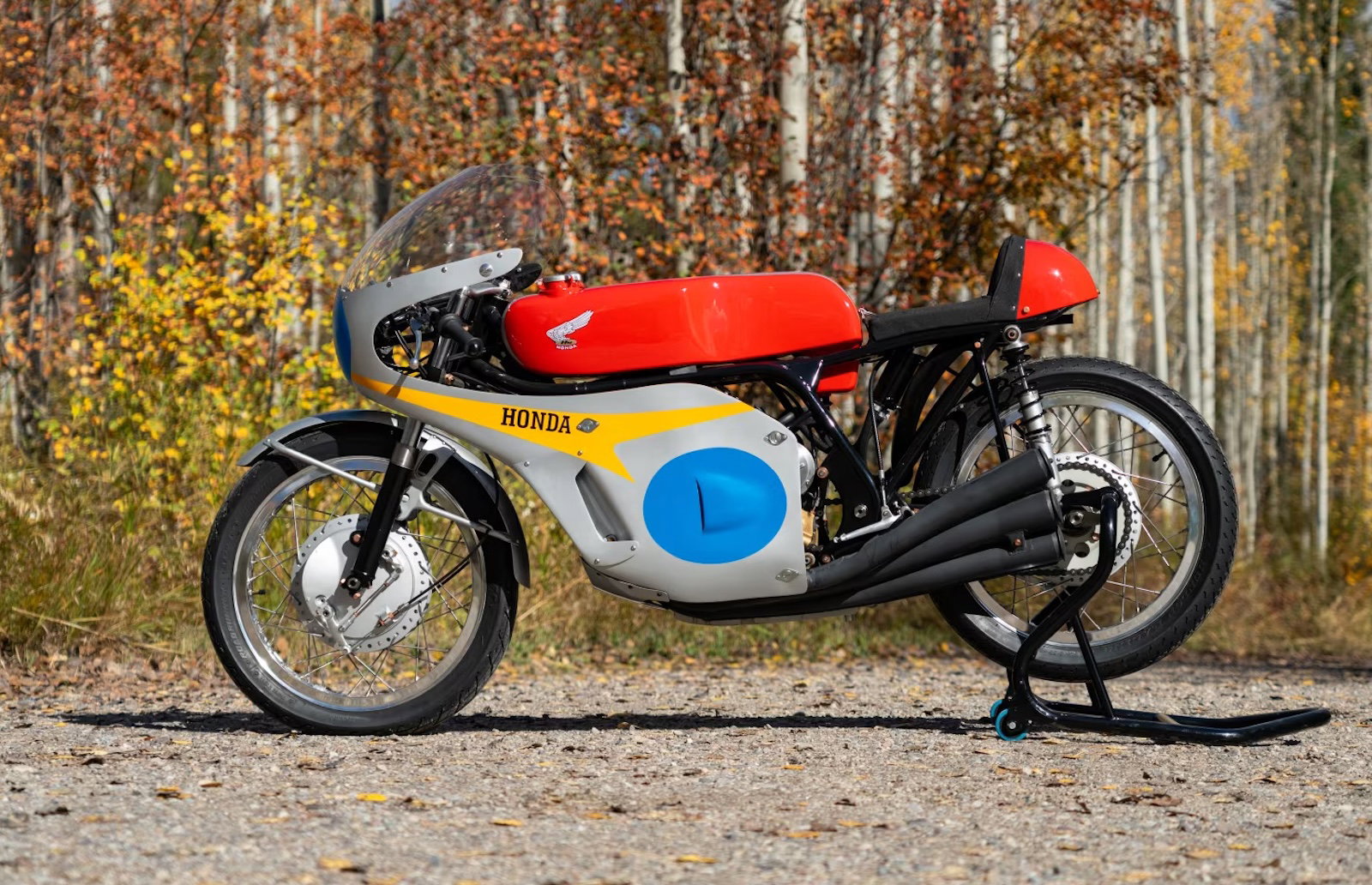 A George Beale Honda RC174 replica