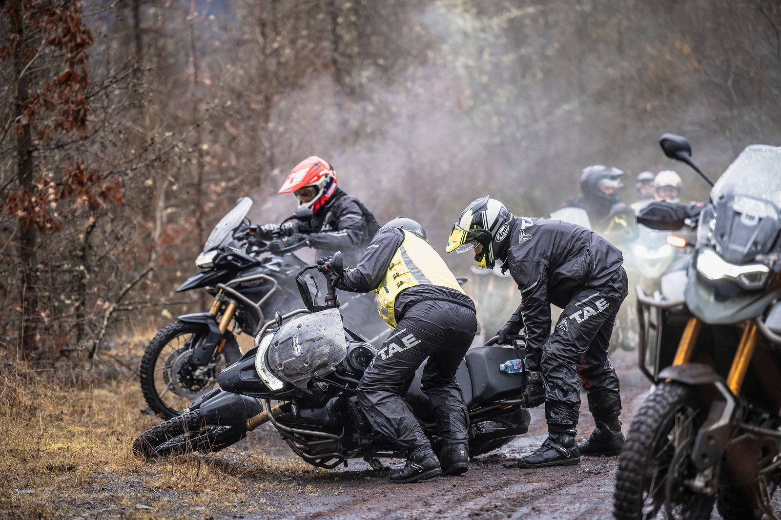 Should something go wrong, the team are never far to help out