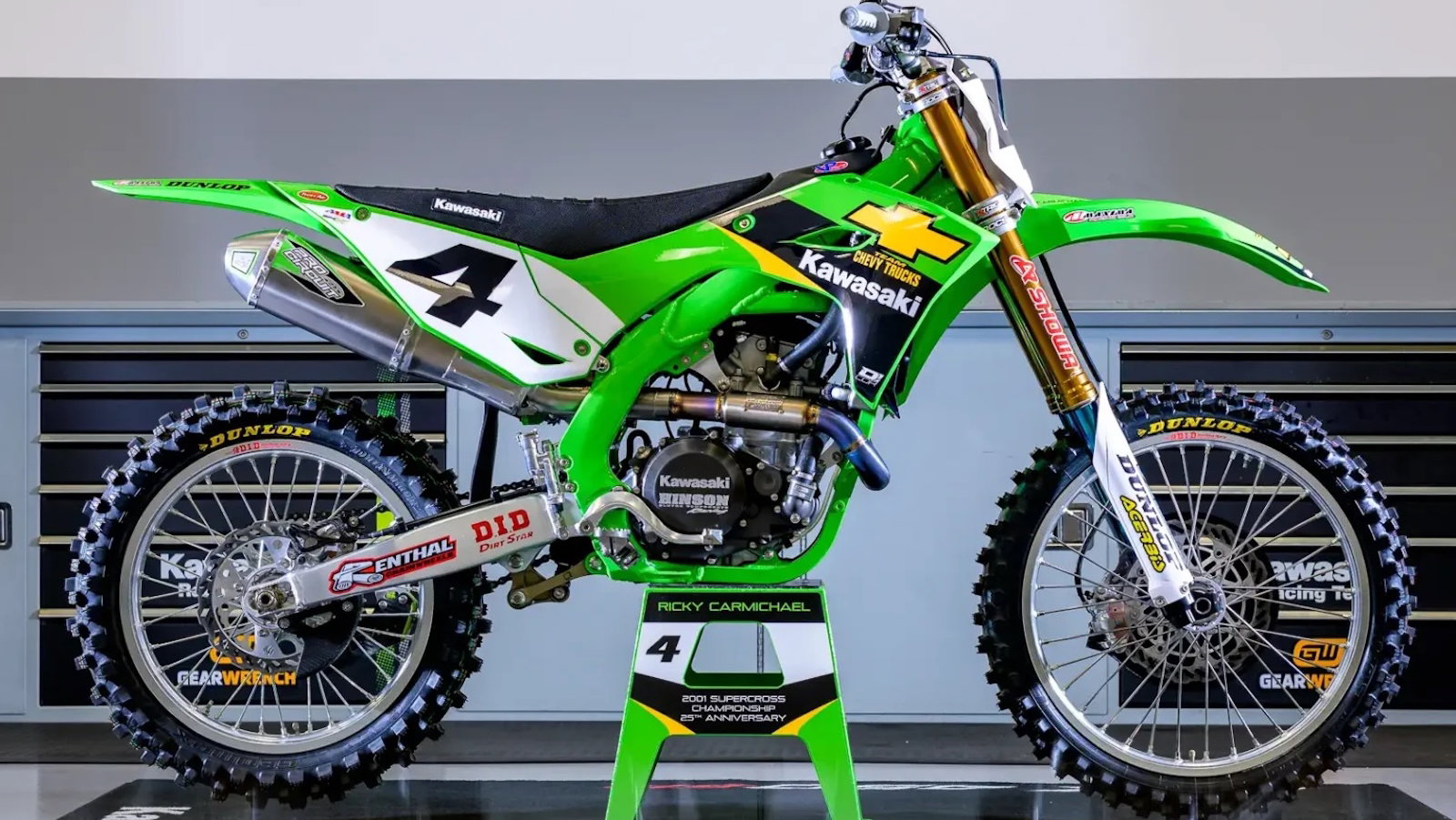 Kawasaki KX450SR Ricky Carmichael tribute