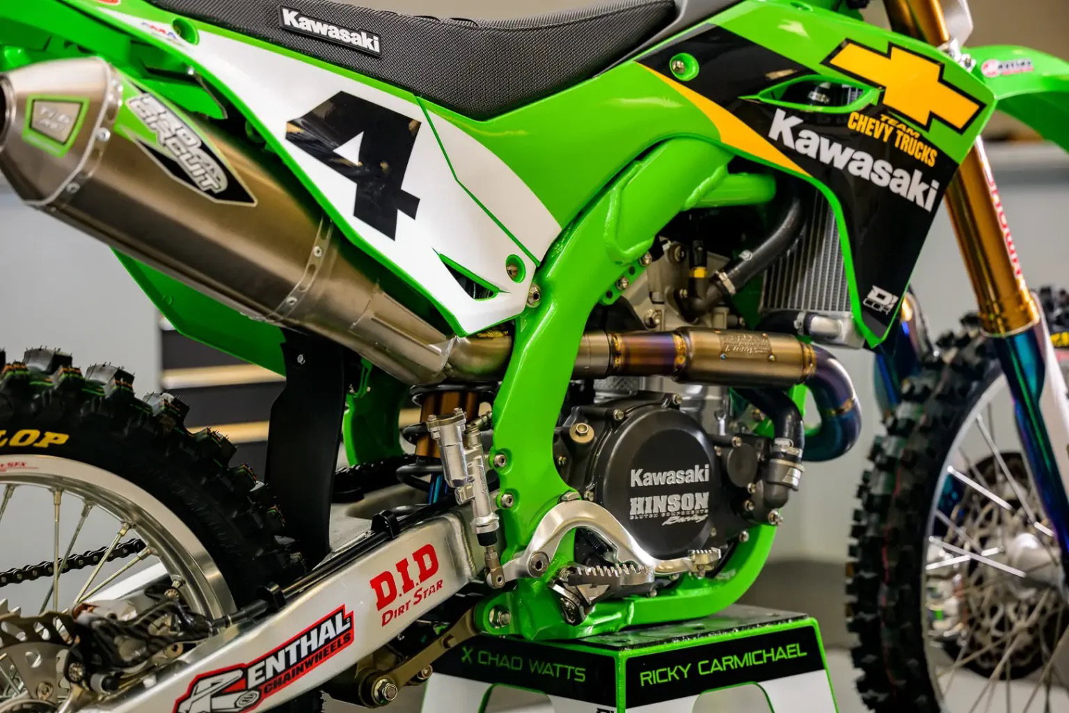 Kawasaki KX450SR Ricky Carmichael tribute