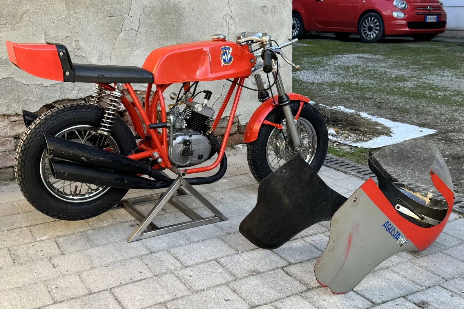 MV Agusta GP replica mini-bike heads to auction