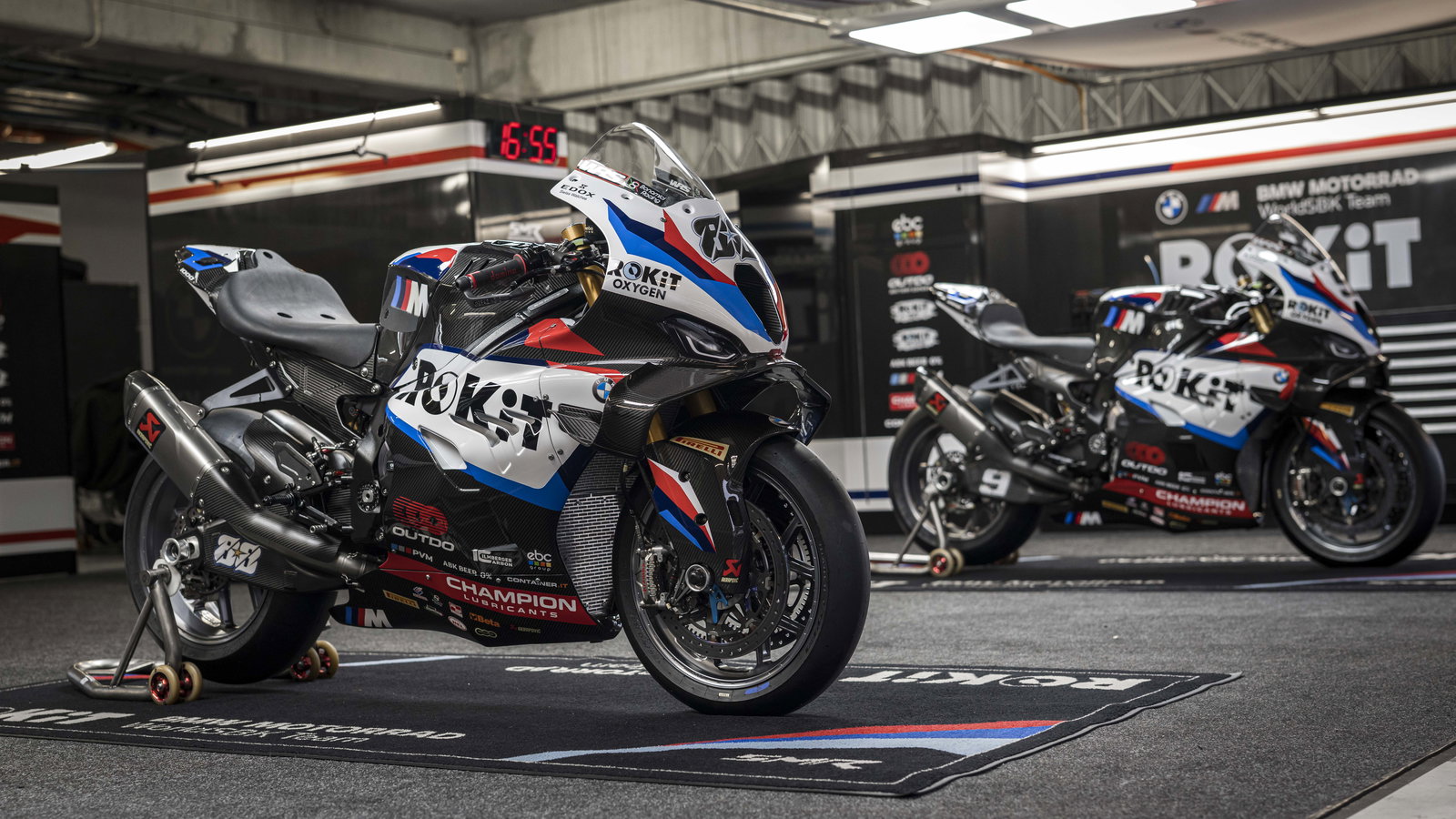 2026 factory BMW WorldSBK bikes. Credit: BMW.