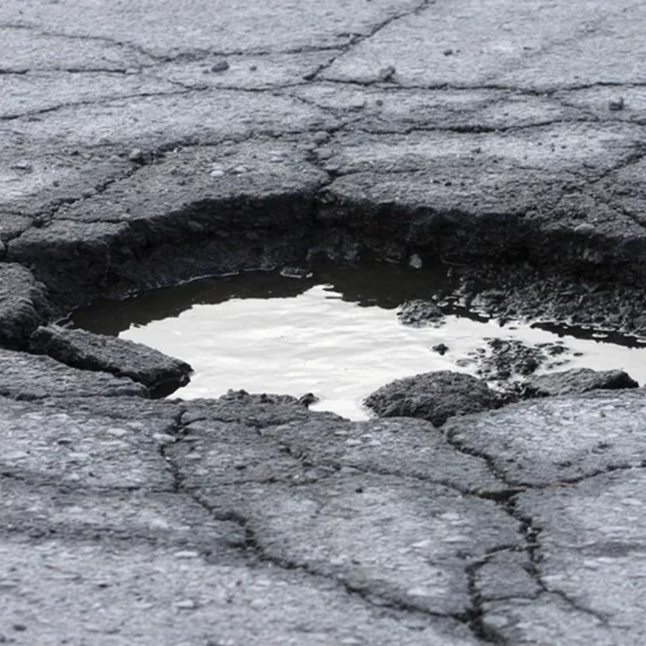 Pothole.