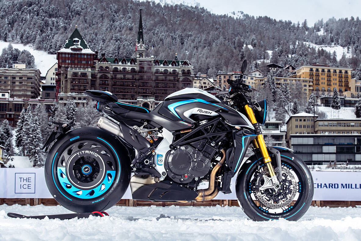 MV Agusta's new Rush Titanio at The I.C.E