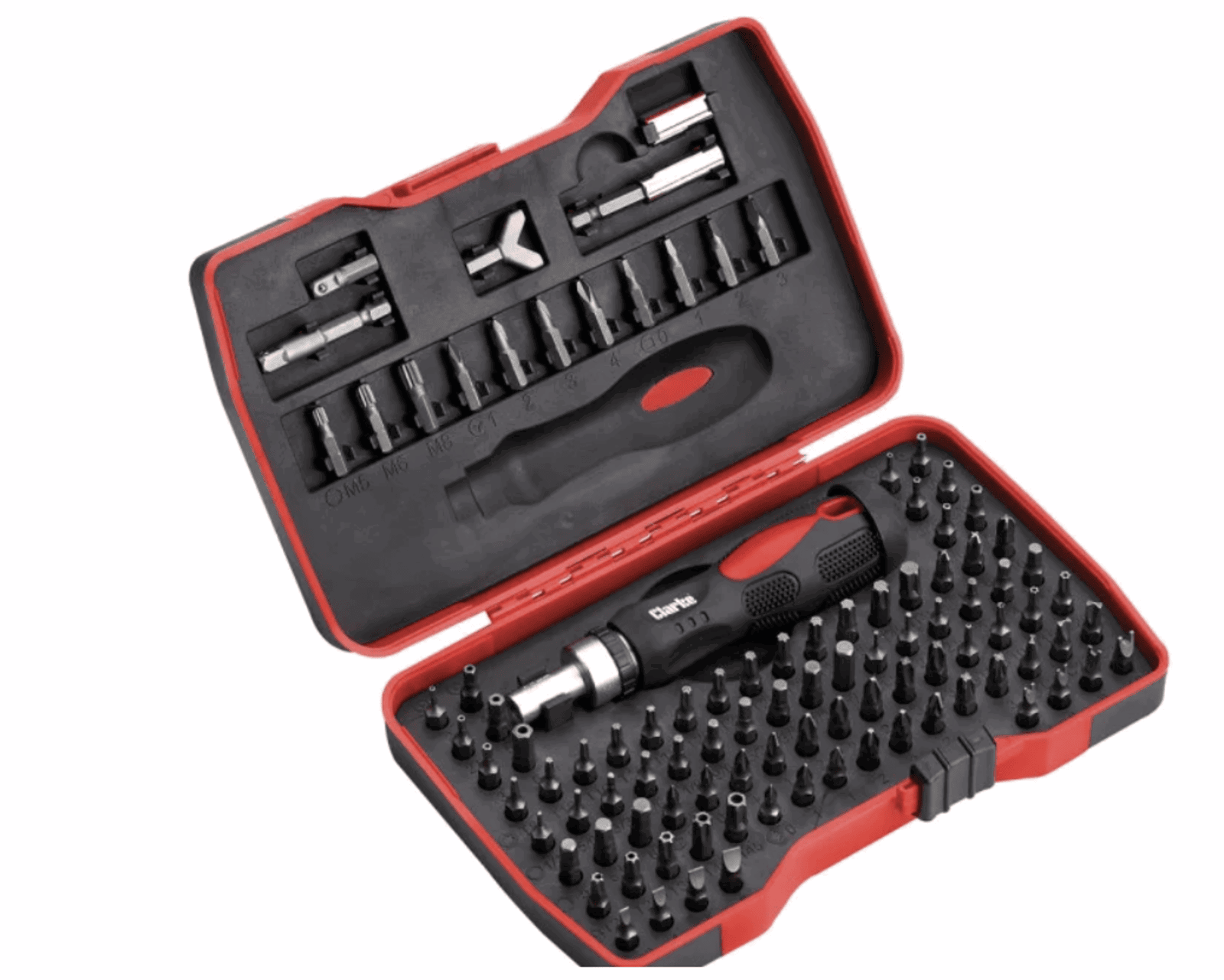 The Clarke CHT882 101 Piece Ratchet Driver & Bit Set