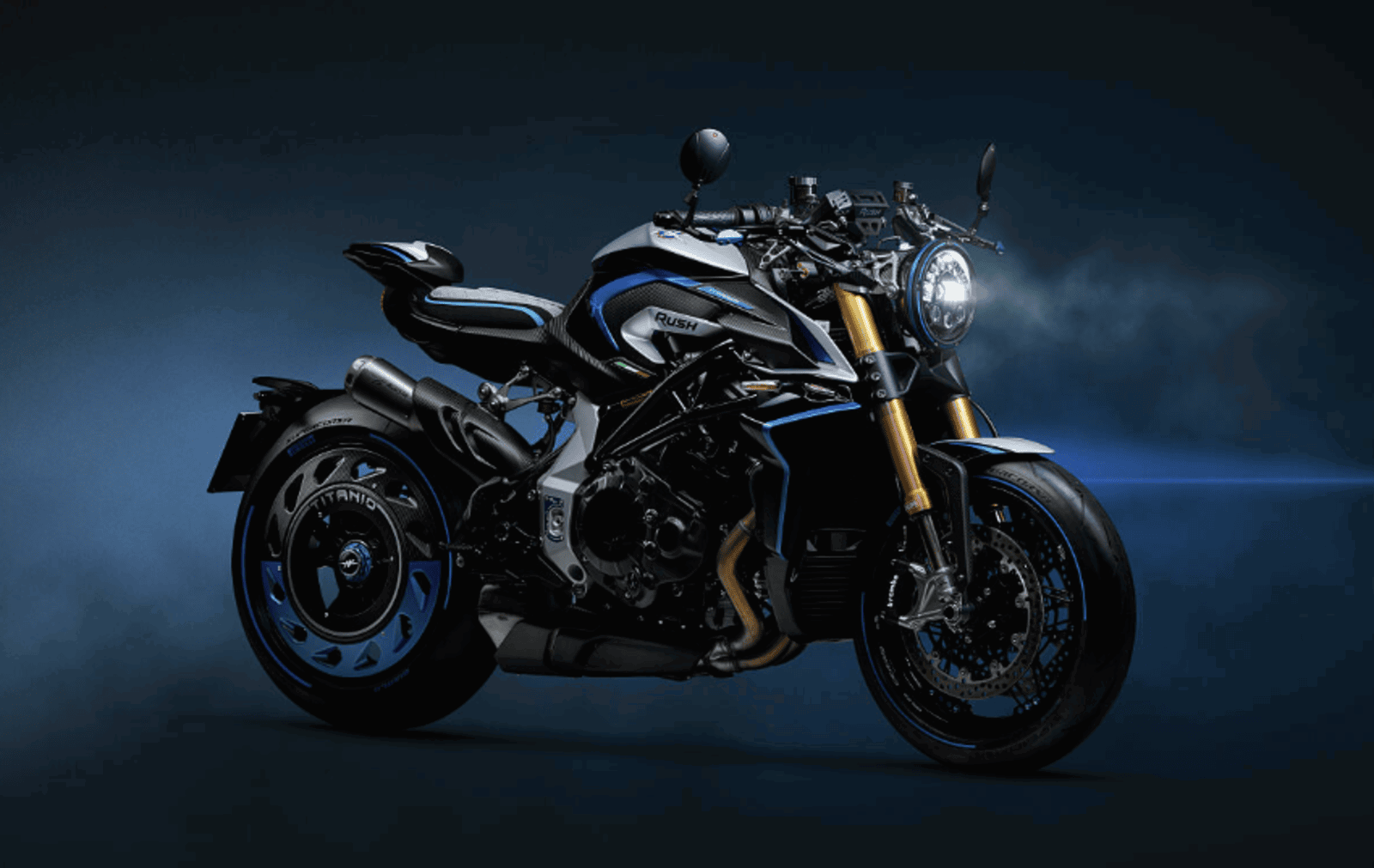 The new MV Agusta Rush Titanio