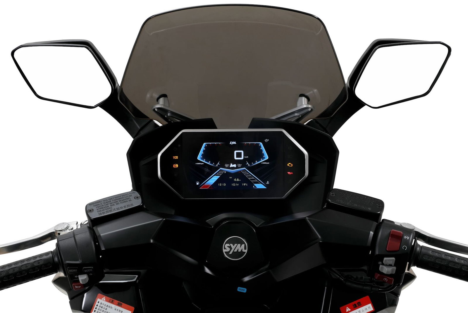 SYM Cruisym 400 TFT dash