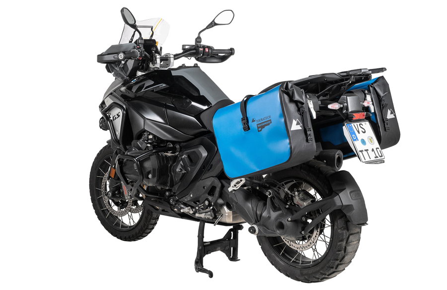 Gs System BMW R1300 GS receives world-first Touratech Plug and Travel luggage ...