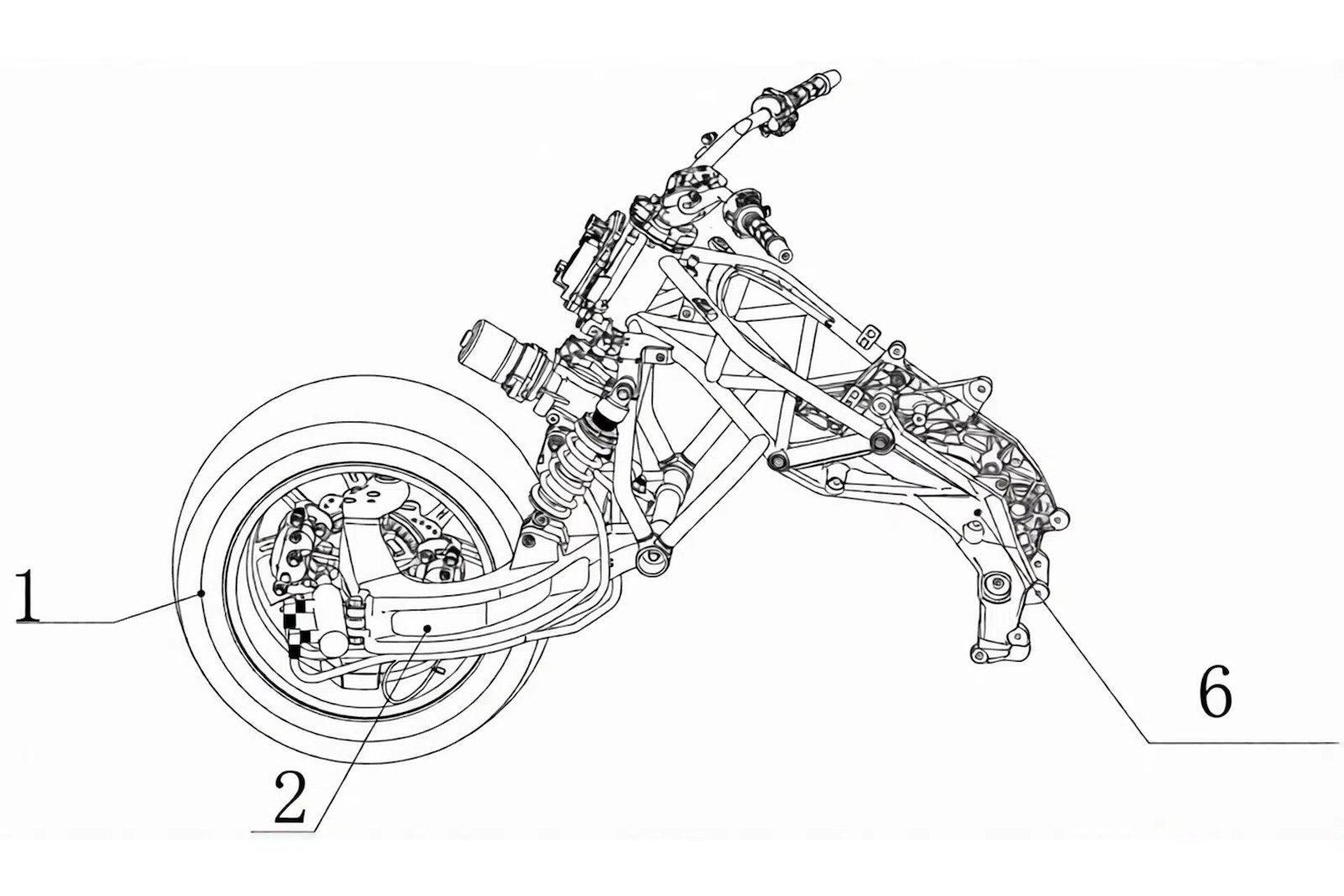 Zongshen paten powered hub-centre steering patent