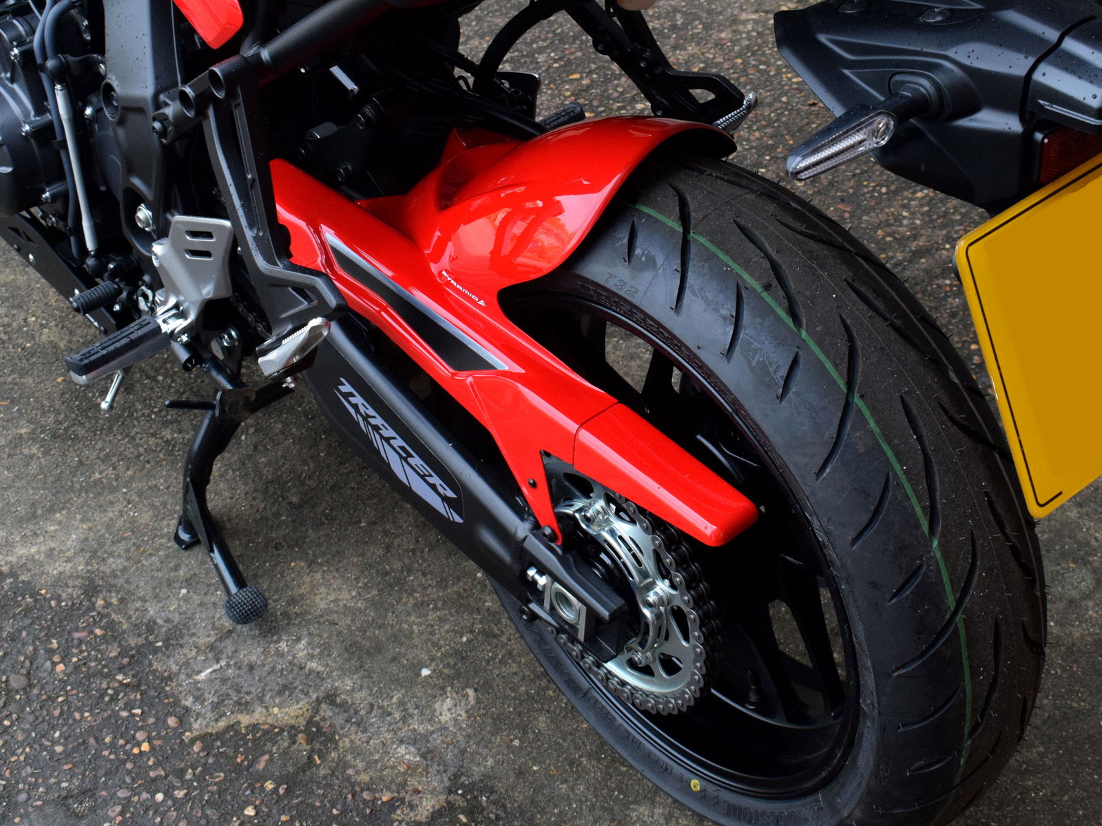 Pyramid's new hugger for the Yamaha Tracer 9 GT