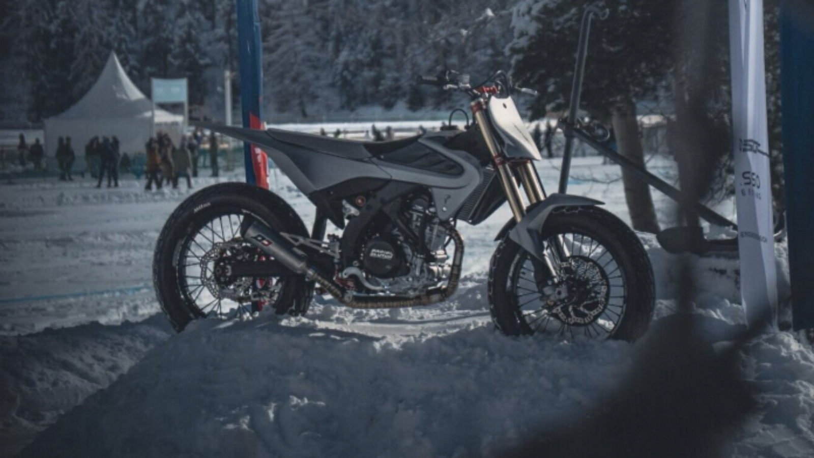 Picasso Engineering's OMT 450c flat track motorcycle