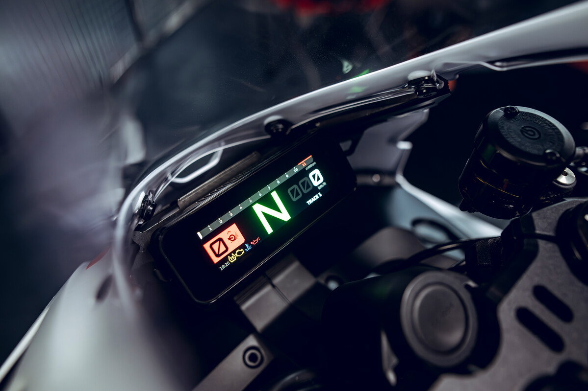 KTM 990 RC R Track dash
