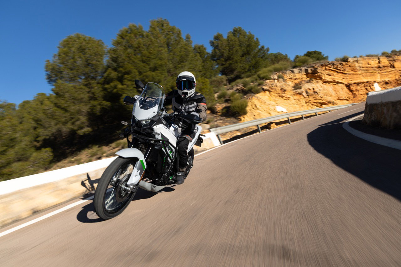 The 2026 Kawasaki KLE500 - riding