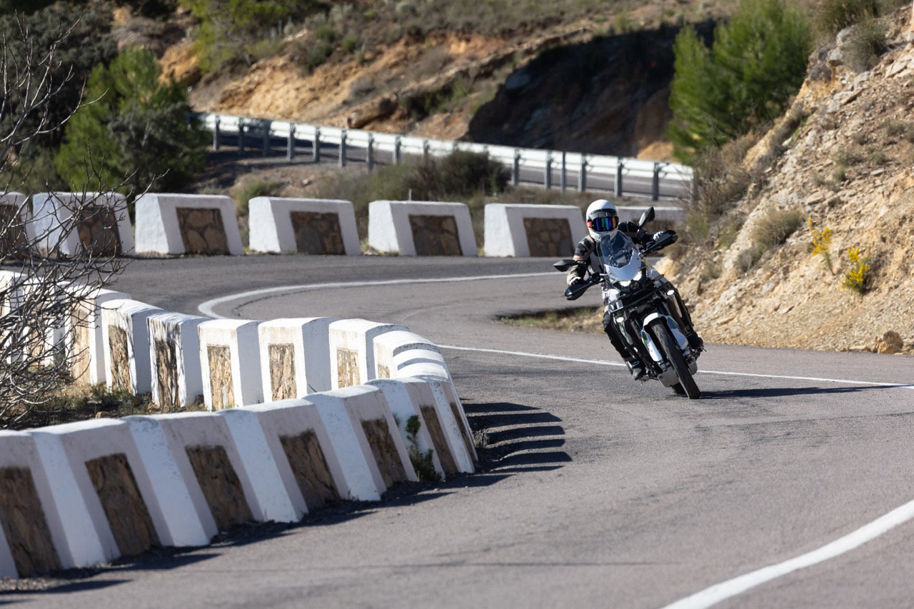 The 2026 Kawasaki KLE500 - riding