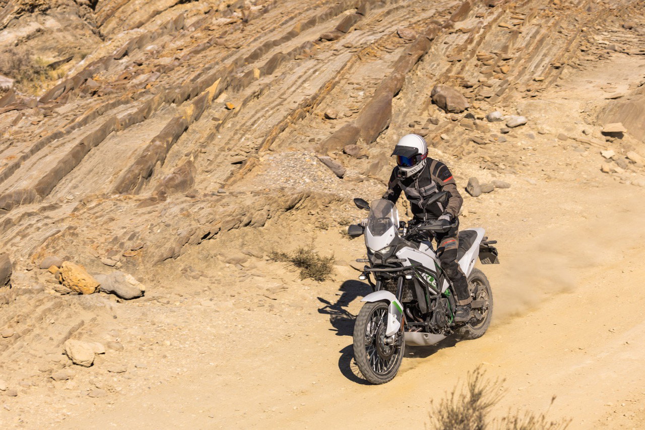 The 2026 Kawasaki KLE500 - riding