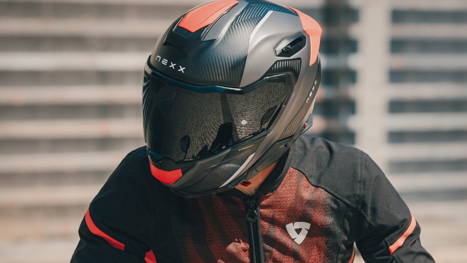 Nexx X.TR carbon-fibre helmet
