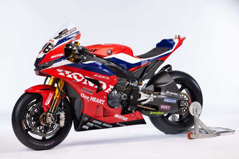 Jake Dixon's 2026 Honda Fireblade. Credit: Honda Racing Corporation.