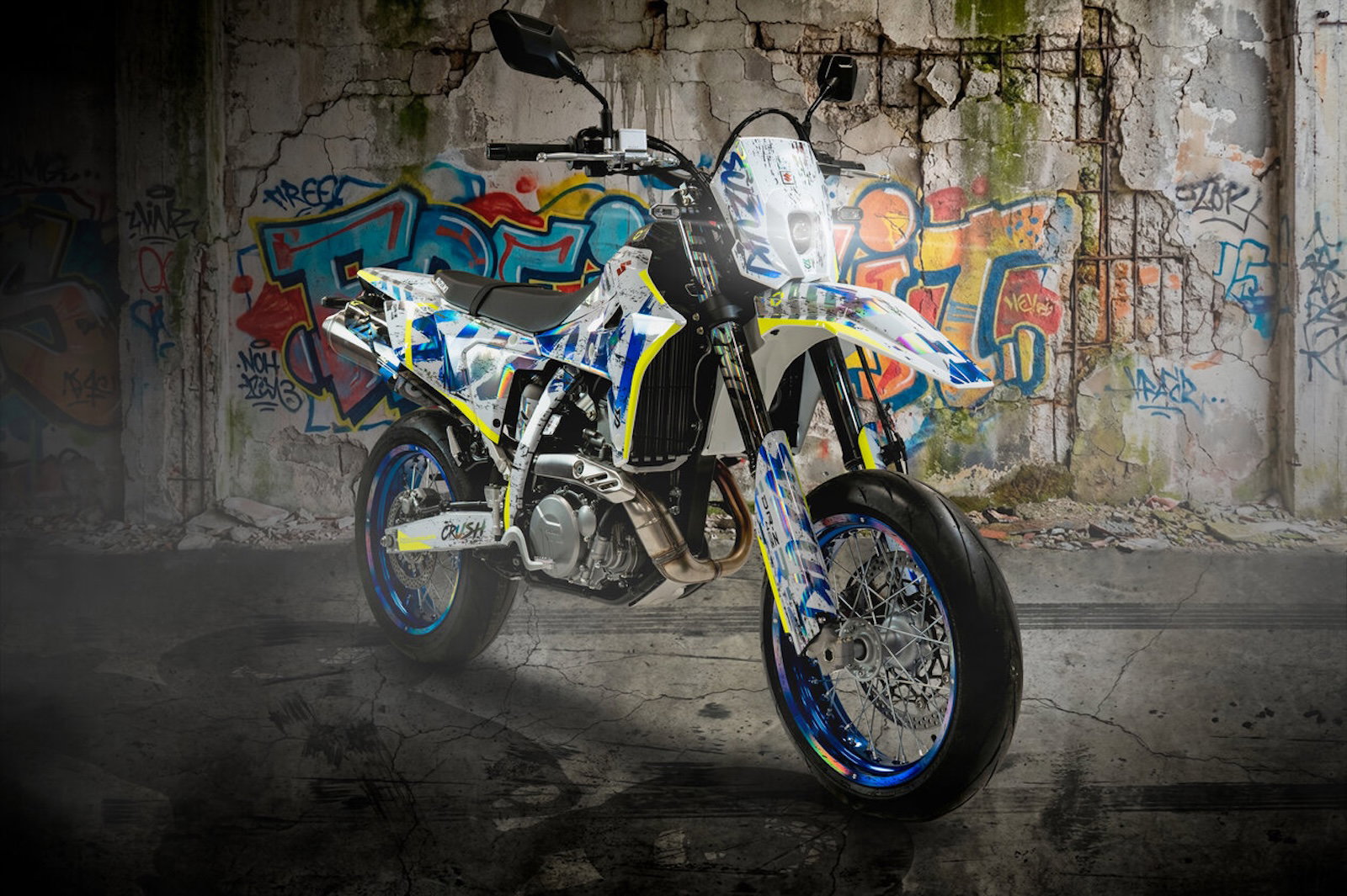 suzumesister☆ Yoshimura V2 Fender Eliminator / Tail Tidy - Suzuki DRZ4S DRZ4SM